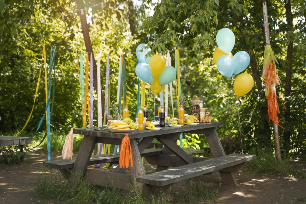 Enchanting Garden Party Wonderland with Balloon Accents