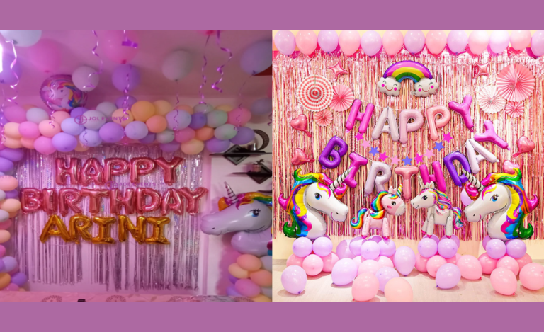 unicorn birthday decoration