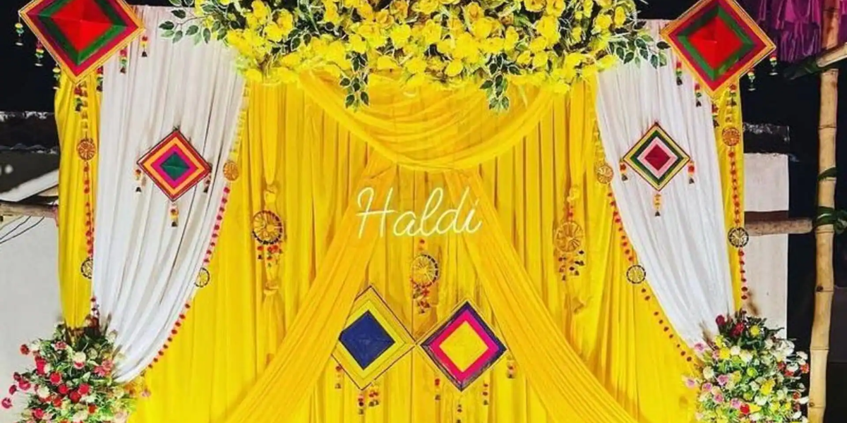 Haldi Program Decoration: Set The Right Mood