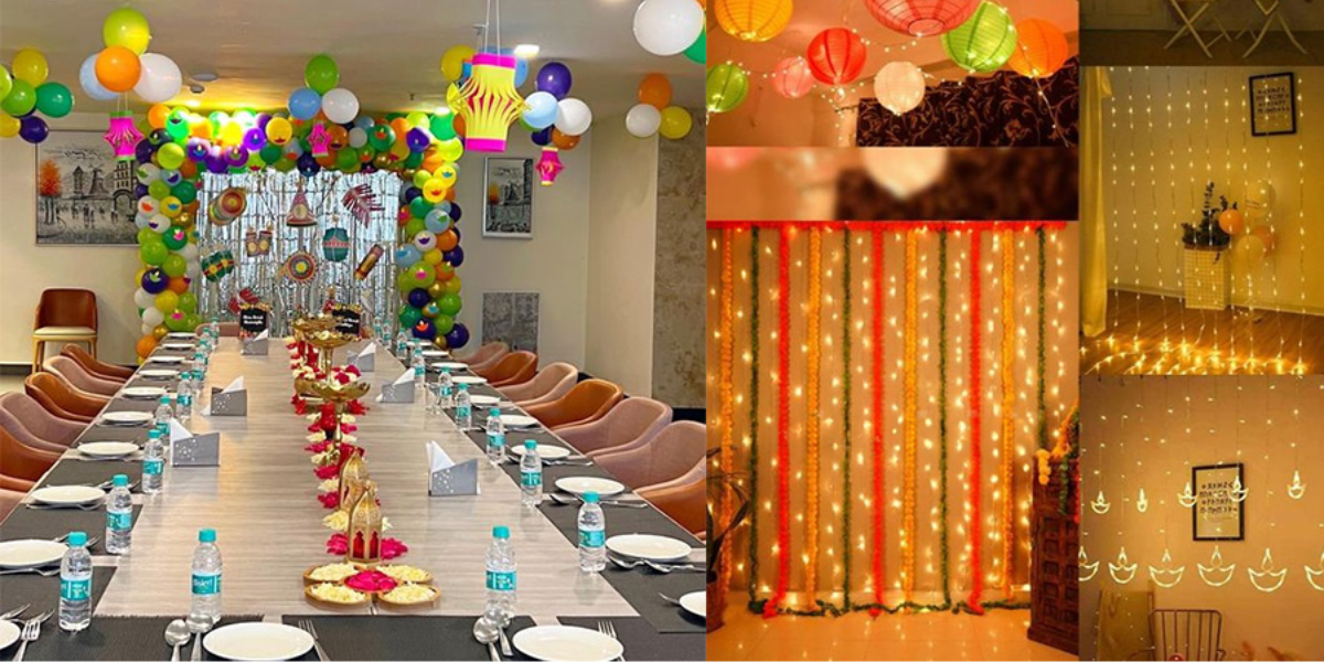 Transform Your Space With Our Diwali Party Decor