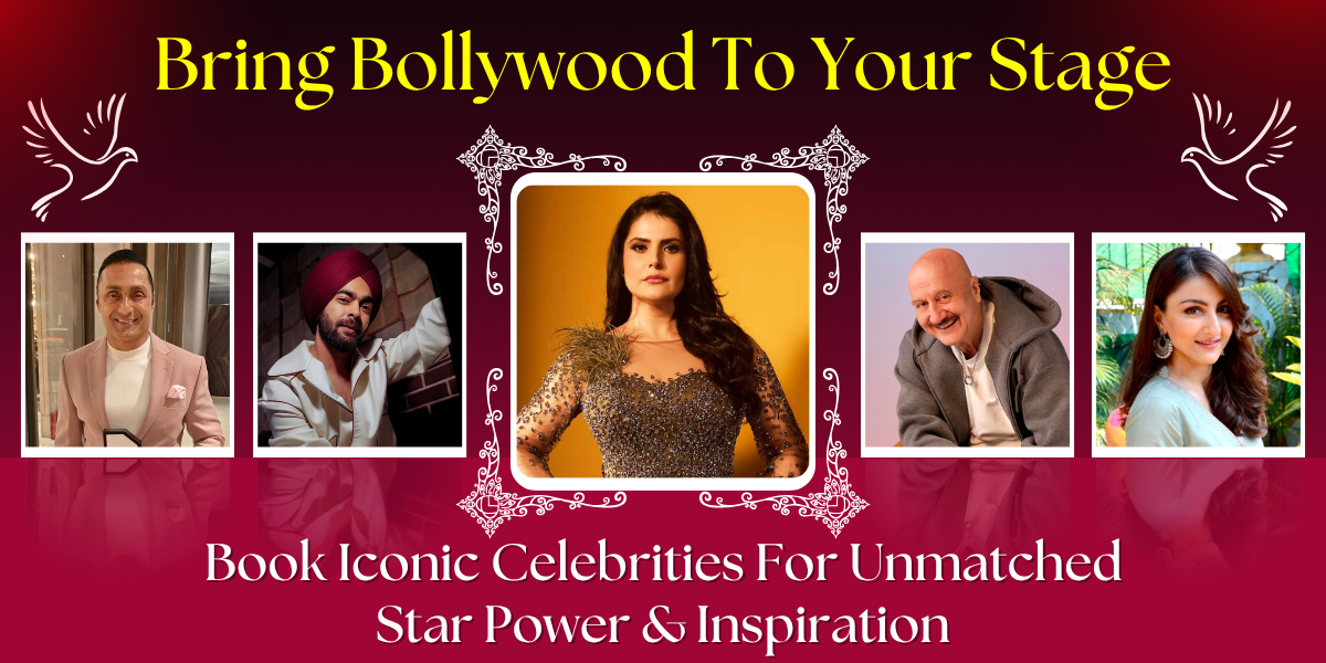 BOOK ICONIC CELEBRITIES FOR EVENTS