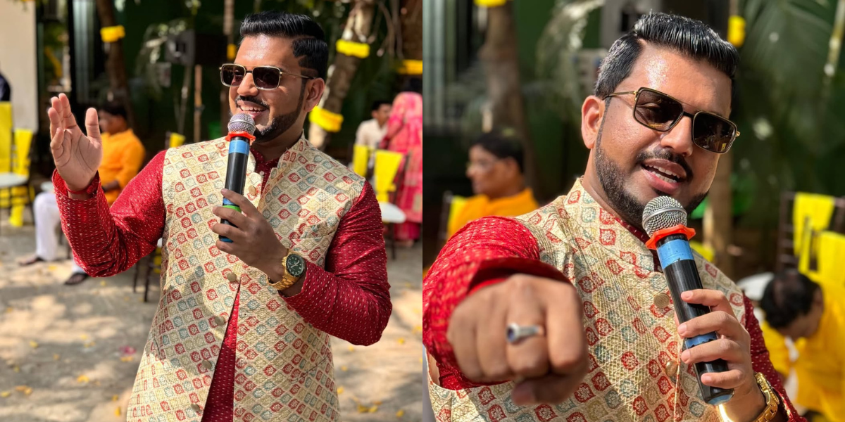 Emcee Pramod Gowda