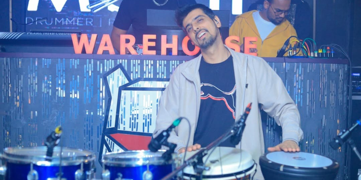 Percussionist Mohit
