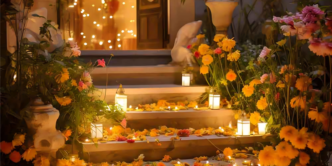 Stunning Diwali Party Decor That Sets the Mood | Flooldightz Events