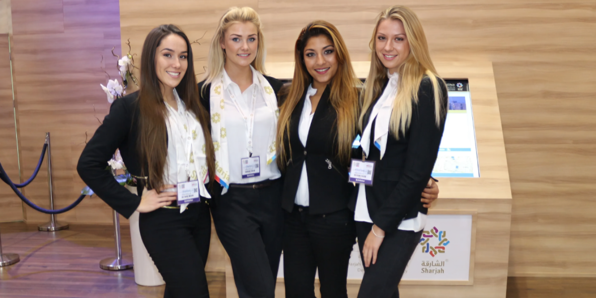 Hostess for Exhibition in Mumbai