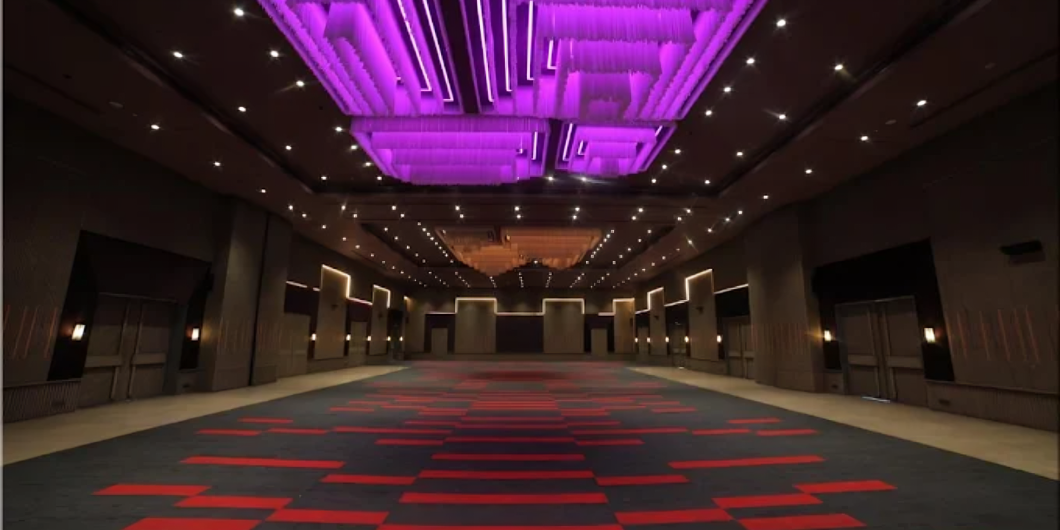 Modern Venue Planning At Riwaaz The Banquet – Gujarat Convention & Exhibition Centre Style Layout