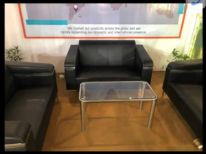 Club Two-Seat Sofa (Black)_Floodlightz Events