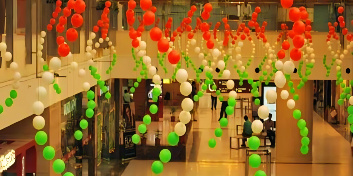 Republic Day Mall Decoration Engage The Public At Large