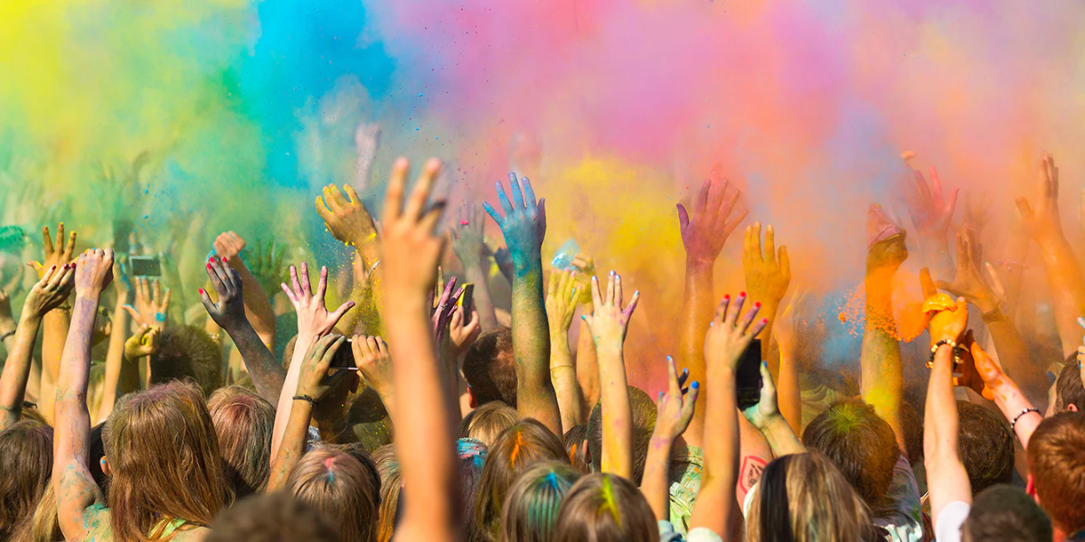 Best Holi Party Decor Services With Holi Event Planner, Anchor And DJ_Floodlightz_Events