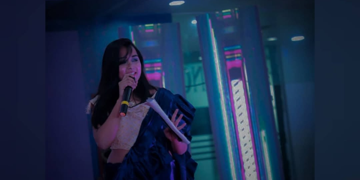 Anchor In Lucknow For Wedding.Floodlightz_Eventz