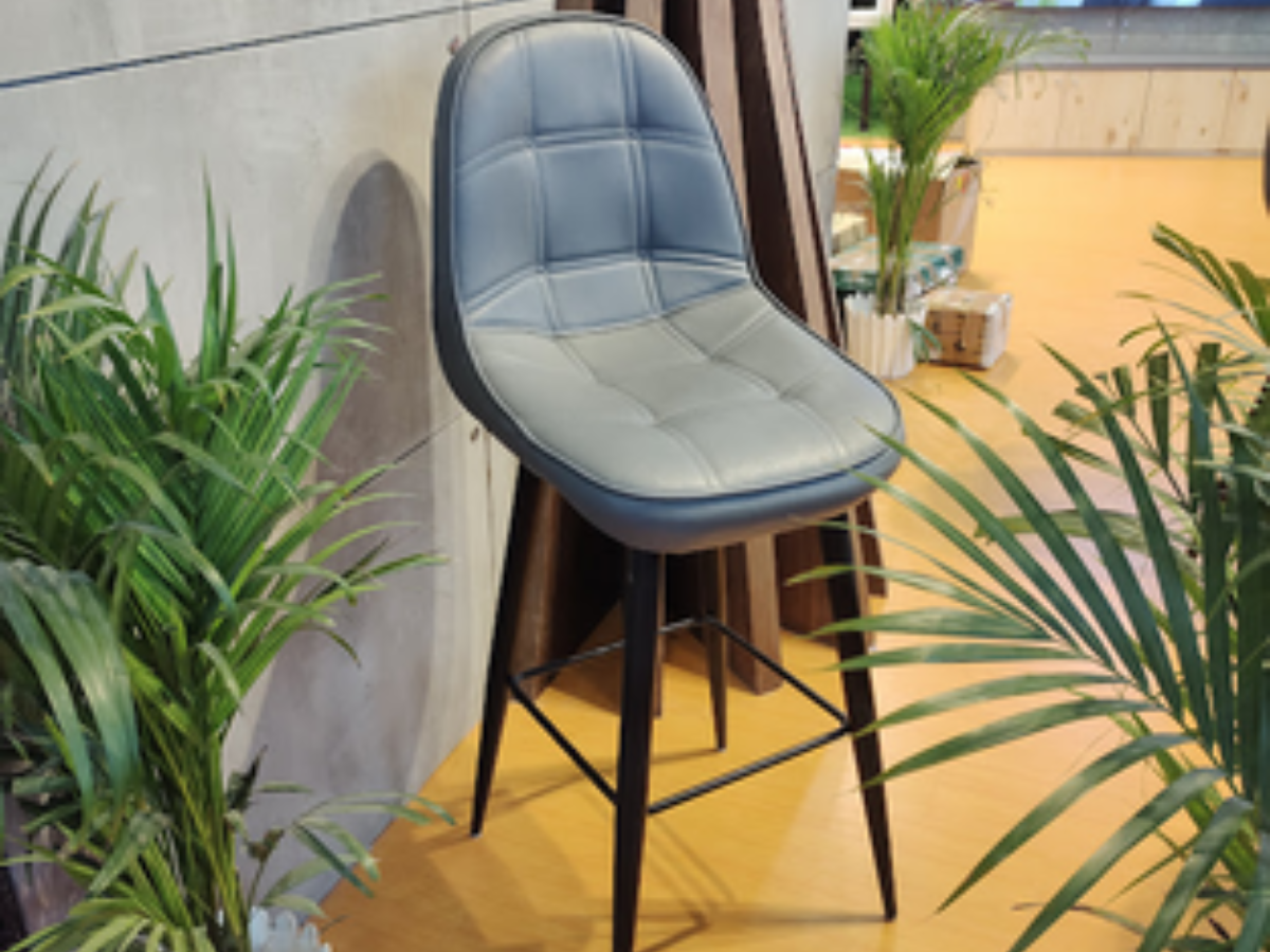 Grey Upholstered Bar Chair_Floodlightz Events