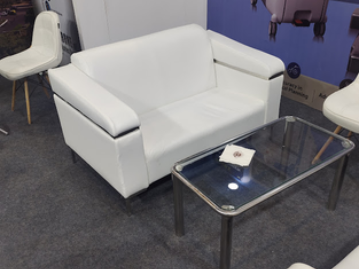 Club Two-Seat Sofa (White)_Floodlightz Events