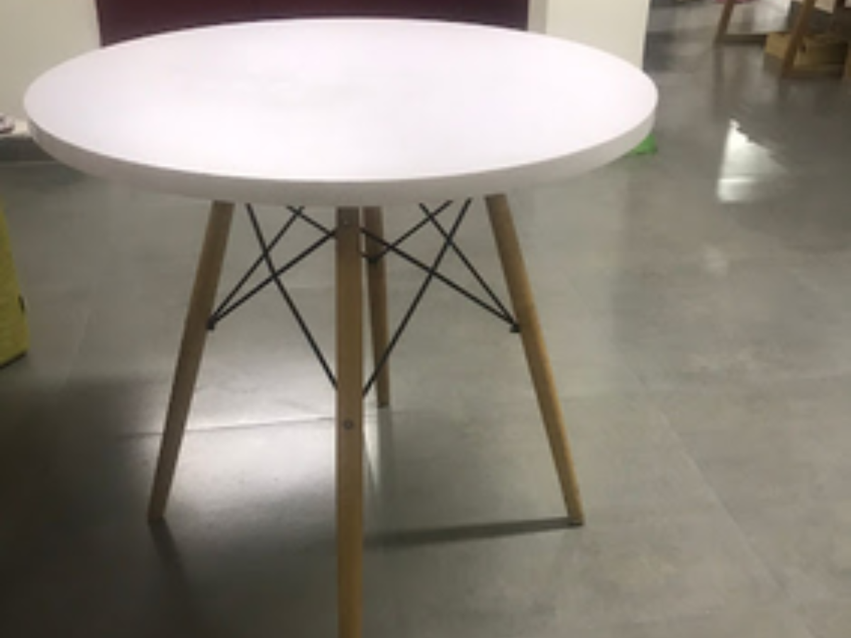 Modern Wooden Discussion Table_Floodlightz Events