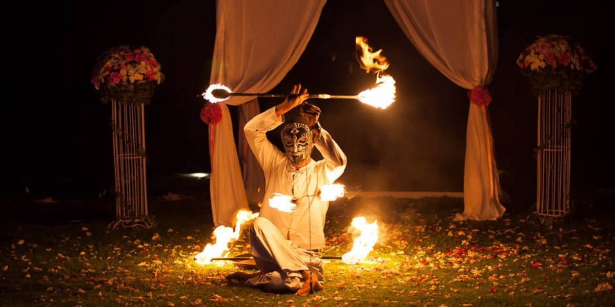 Fire Show For Birthday Party Entertainment_Floodlightz Events_