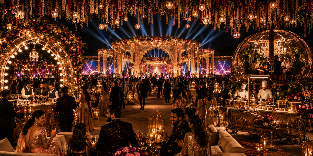 The Experience Economy In Weddings_Floodlightz Events_