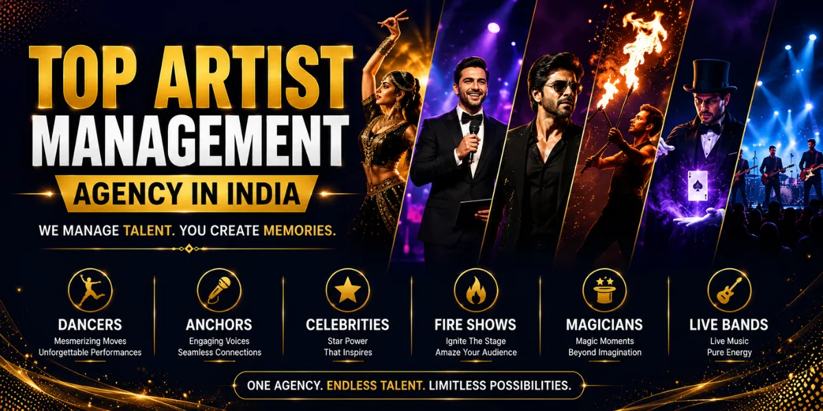 Top Artist Management Agency In India_Floodlightz Events
