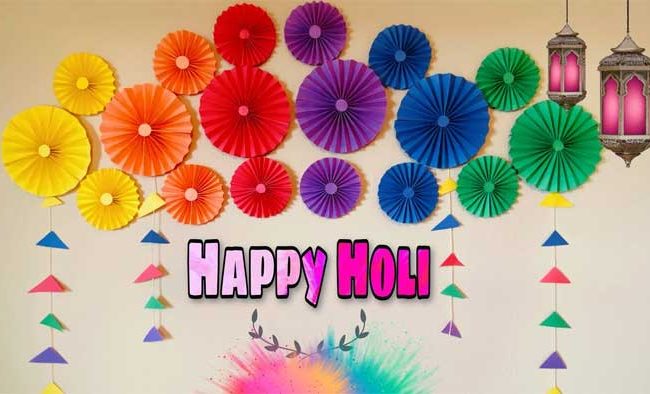 Decorator For Office Decoration On Holi